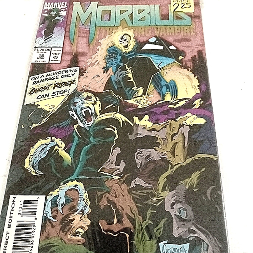 Moribus the living vampire comicbook